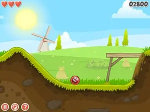 Красный шарик