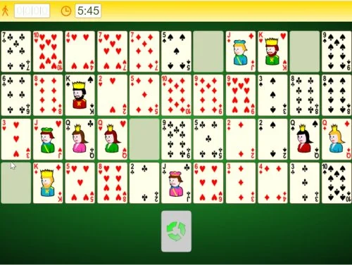 Пасьянс коврик сложный