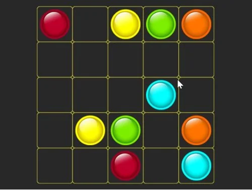 Соедини точки шарики