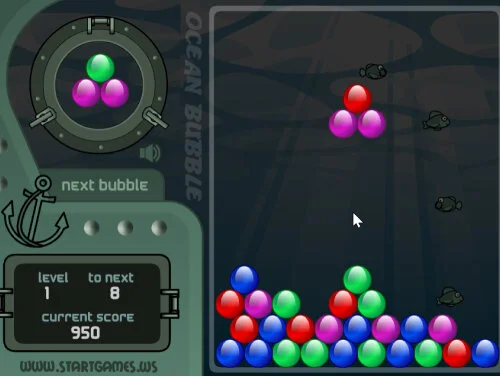 Тетрис Шарики в Океане